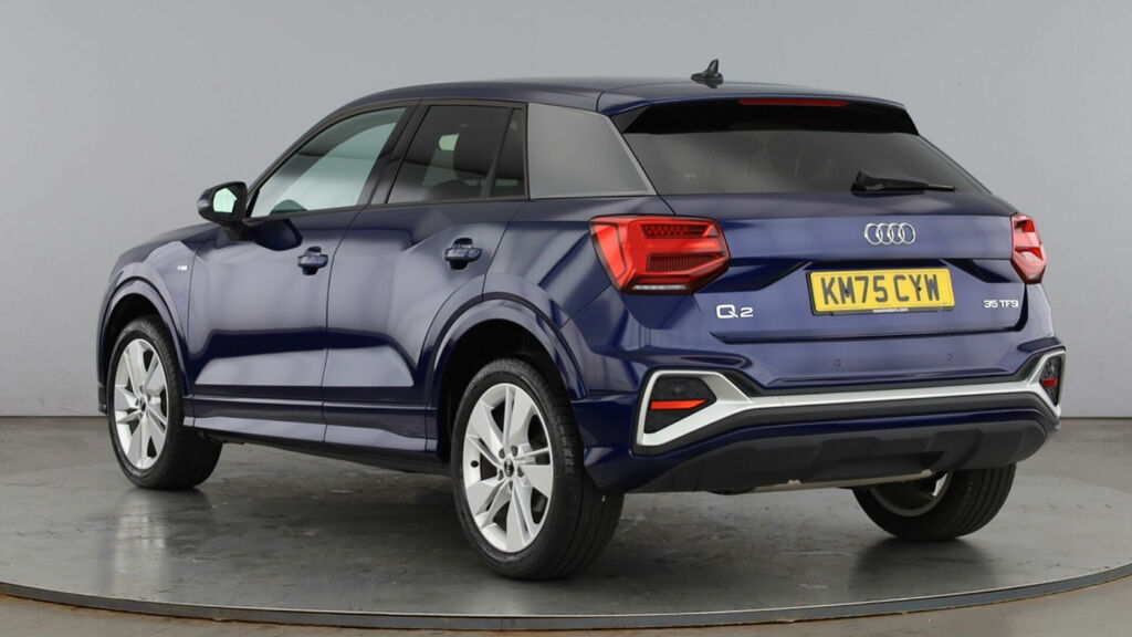 Audi Q2 Tfsi Cod 35 S Line S Tronic Euro 6 5-Door KM75CYW Blue #3