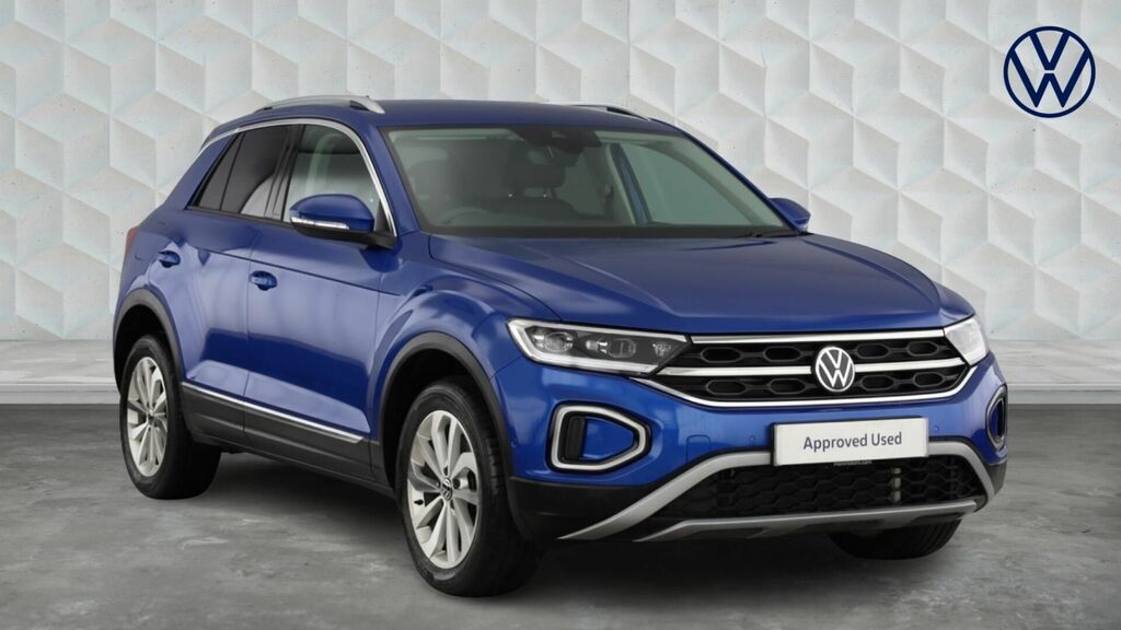 Volkswagen T-Roc 2.0 Tdi Style Dsg Euro 6 5-Door Blue
