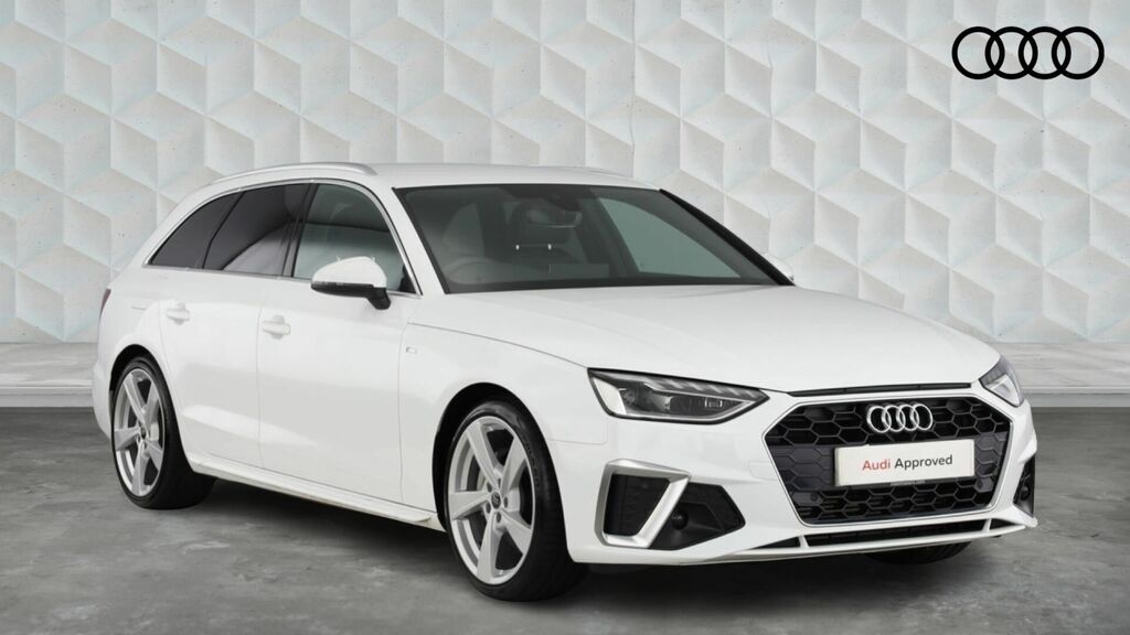 Audi A4 Avant 2.0 Tfsi 40 S Line S Tronic Euro 6 5-Door White