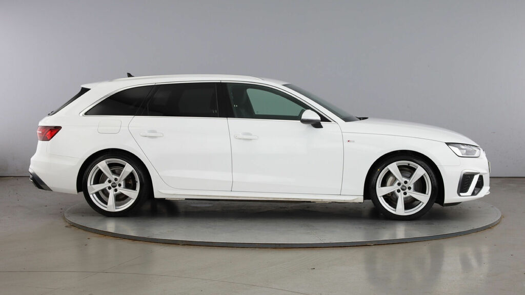 Audi A4 Avant 2.0 Tfsi 40 S Line S Tronic Euro 6 5-Door RV24XKN White #4