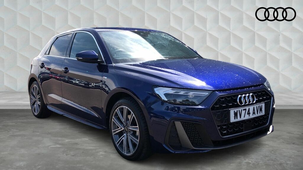 Audi A1 1.0 Tfsi 30 S Line Sportback Euro 6 5-Door Blue