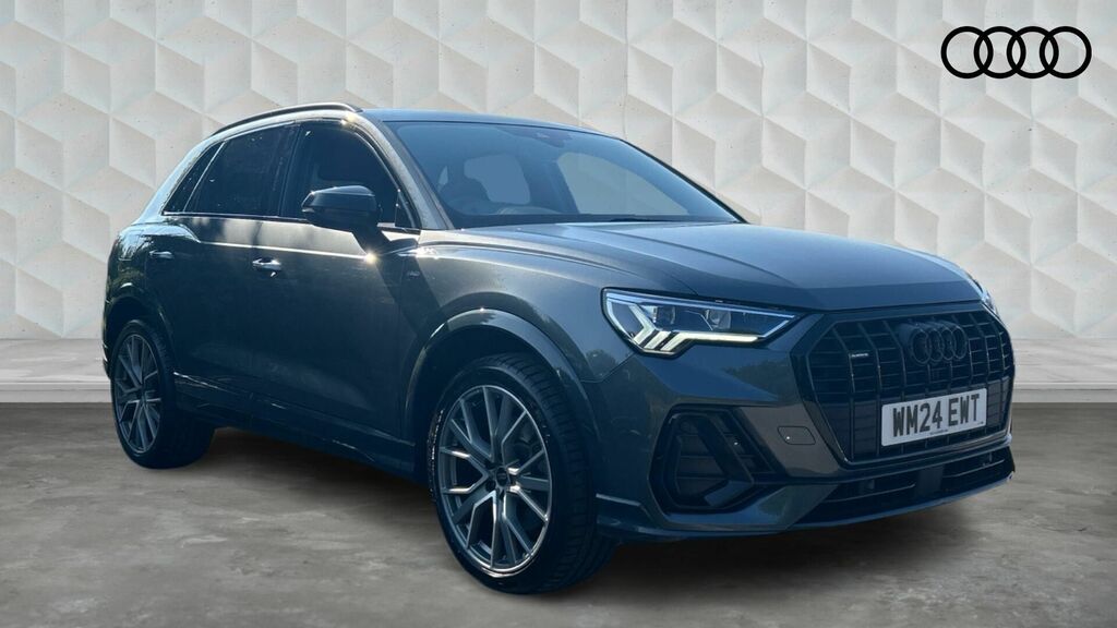Audi Q3 2.0 Tdi 40 Black Edition S Tronic Quattro Euro 6 5 WM24EWT Grey