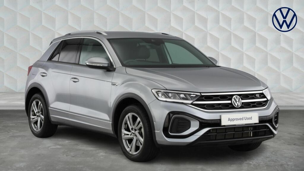 Volkswagen T-Roc Tsi R-line Dsg Euro 6 5-Door Silver