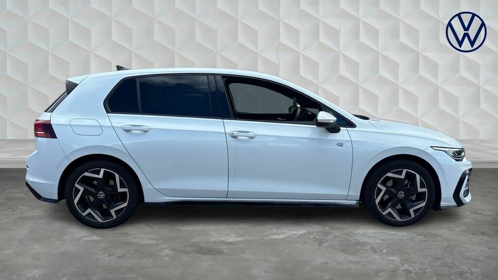 Volkswagen Golf Tsi R-line Euro 6 5-Door V074NFV White #4