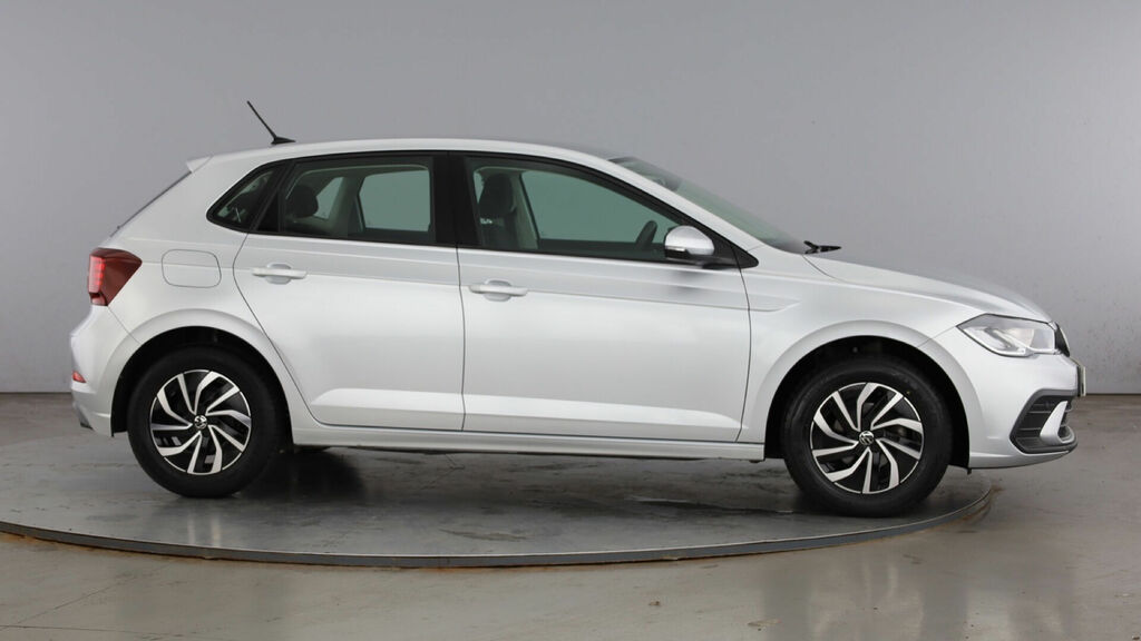 Volkswagen Polo 1.0 Tsi Life Euro 6 5-Door WN73EOY Silver #4