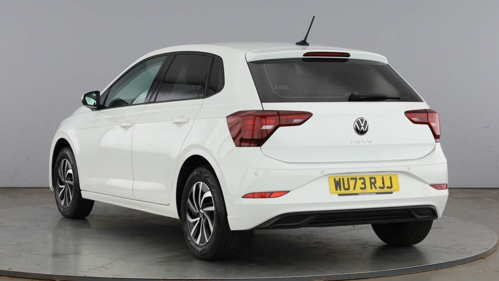 Volkswagen Polo 1.0 Tsi Life Euro 6 5-Door WU73RJJ White #3