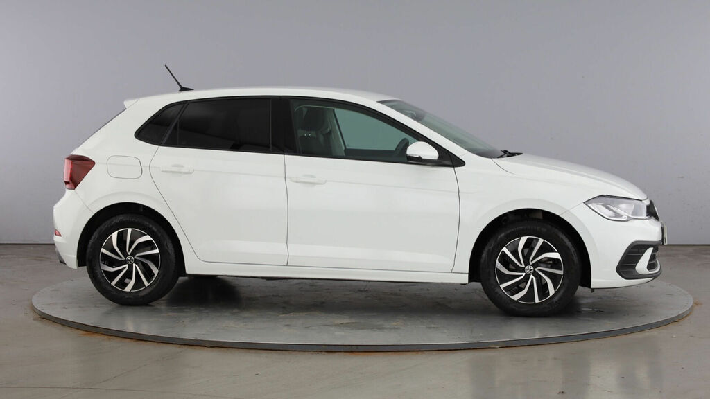 Volkswagen Polo 1.0 Tsi Life Euro 6 5-Door WU73RJJ White #4