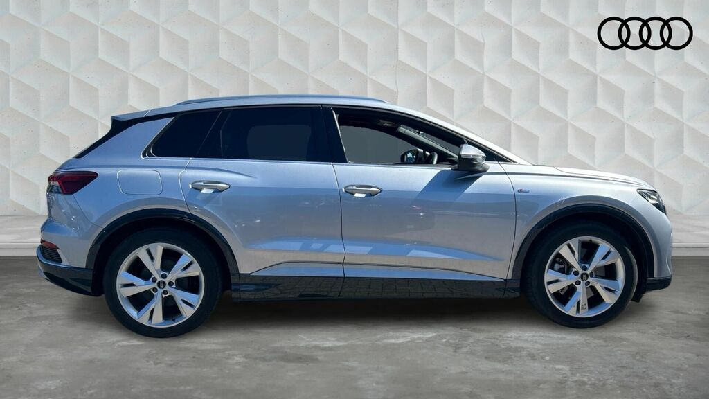 Audi Q4 E Tron 45 S Line 5-Door 82Kwh KP75XEW Silver #4