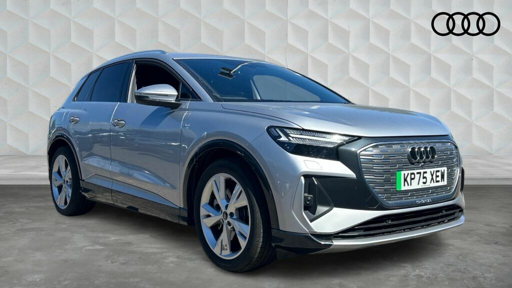 Audi Q4 E Tron 45 S Line 5-Door 82Kwh KP75XEW Silver