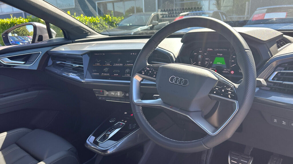 Audi Q4 E Tron 45 S Line 5-Door 82Kwh KP75XEW Silver #6