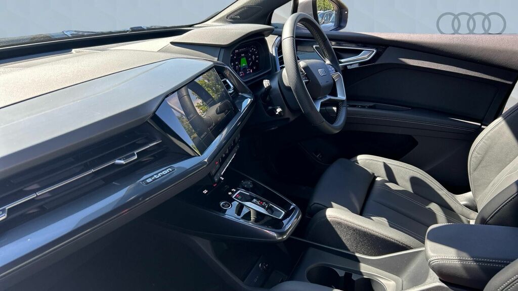 Audi Q4 E Tron 45 S Line 5-Door 82Kwh KP75XEW Silver #2