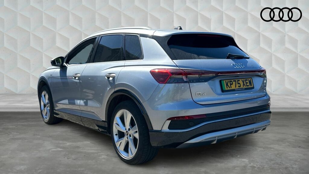 Audi Q4 E Tron 45 S Line 5-Door 82Kwh KP75XEW Silver #3