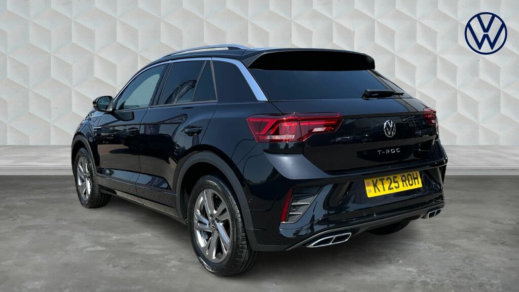 Volkswagen T-Roc Tsi R-line Dsg Euro 6 5-Door Black #3