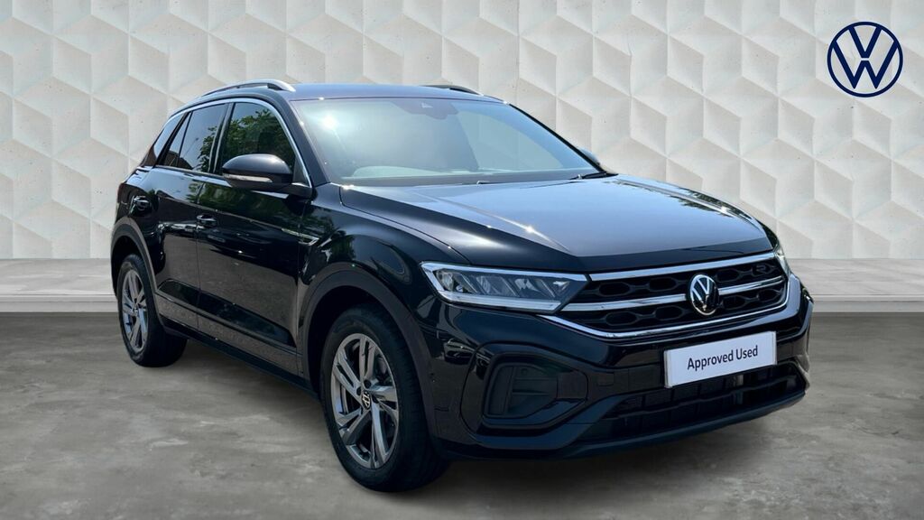 Volkswagen T-Roc Tsi R-line Dsg Euro 6 5-Door Black