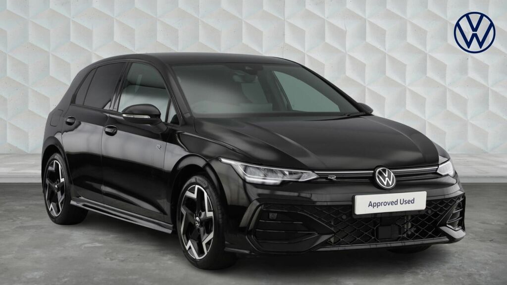 Volkswagen Golf Etsi Mhev R-line Dsg Euro 6 5-Door Black