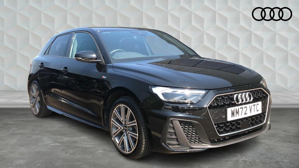 Audi A1 Tfsi 35 S Line Sportback S Tronic Euro 6 5-Door Black