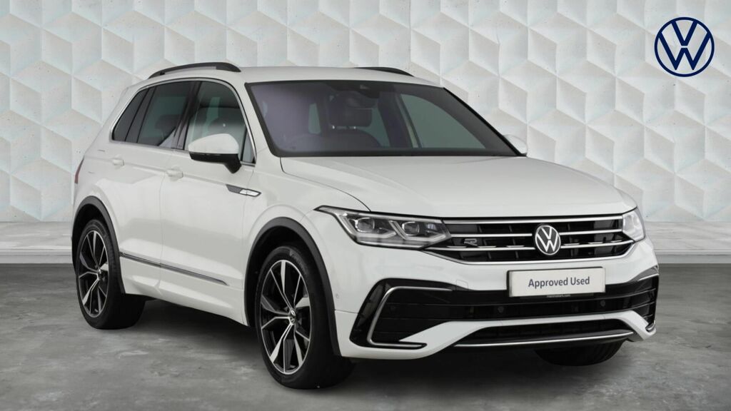 Volkswagen Tiguan 2.0 Tdi R-line Dsg Euro 6 5-Door White