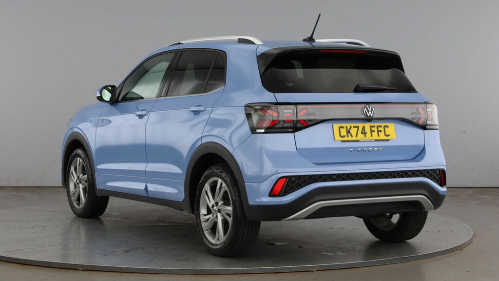 Volkswagen T-Cross Tsi Evo R-line Dsg Euro 6 5-Door Blue #3
