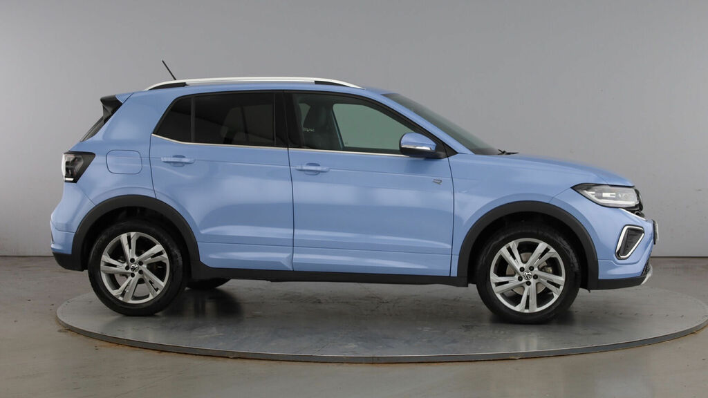 Volkswagen T-Cross Tsi Evo R-line Dsg Euro 6 5-Door Blue #4
