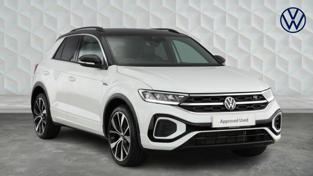 Volkswagen T-Roc Tsi R-line Dsg Euro 6 5-Door White