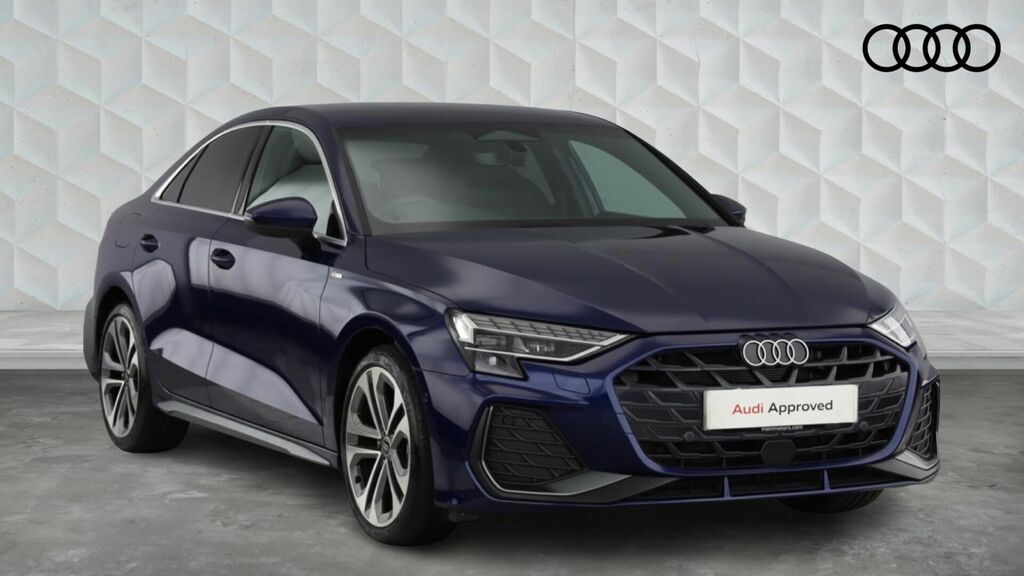 Audi A3 Tfsi S Line S Tronic Euro 6 4-Door Blue