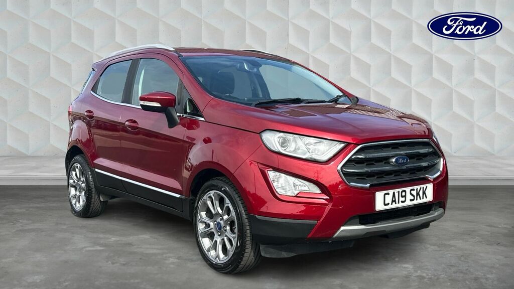 Ford Ecosport Ecoblue Titanium Euro 6 5-Door Red