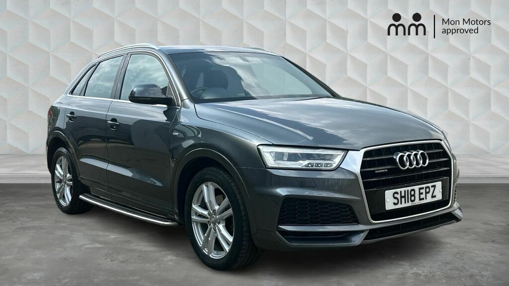 Audi Q3 2.0 Tdi S Line Edition Quattro Euro 6 5-Door Grey