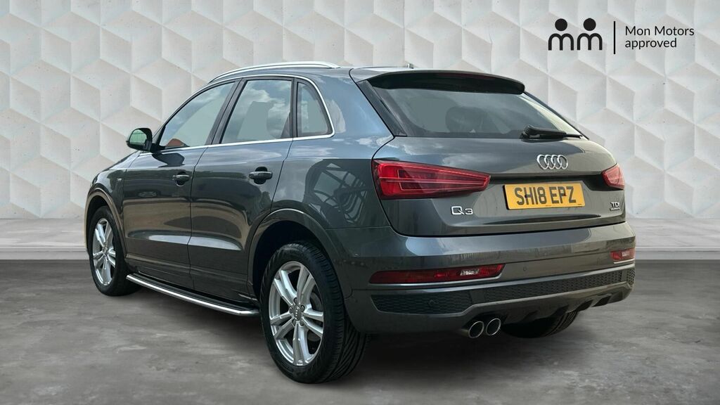 Audi Q3 2.0 Tdi S Line Edition Quattro Euro 6 5-Door SH18EPZ Grey #3