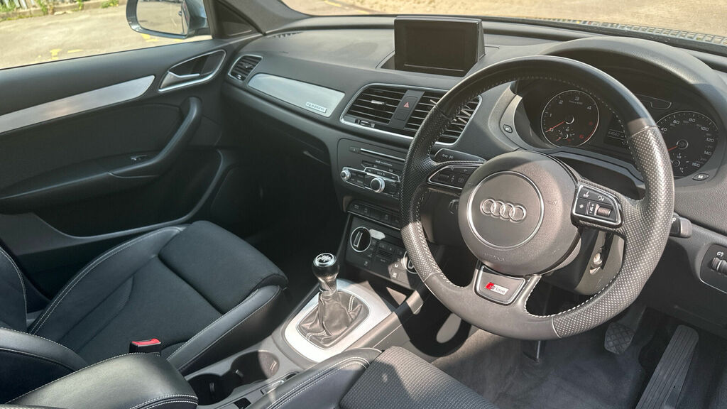 Audi Q3 2.0 Tdi S Line Edition Quattro Euro 6 5-Door SH18EPZ Grey #6