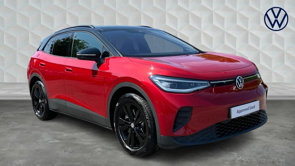 Volkswagen ID.4 Pro 77Kwh Black Edition 5-Door KS75JNL Red