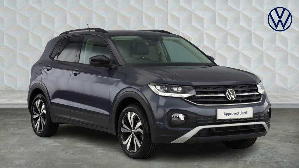 Volkswagen T-Cross 1.0 Tsi Black Edition Euro 6 5-Door Grey