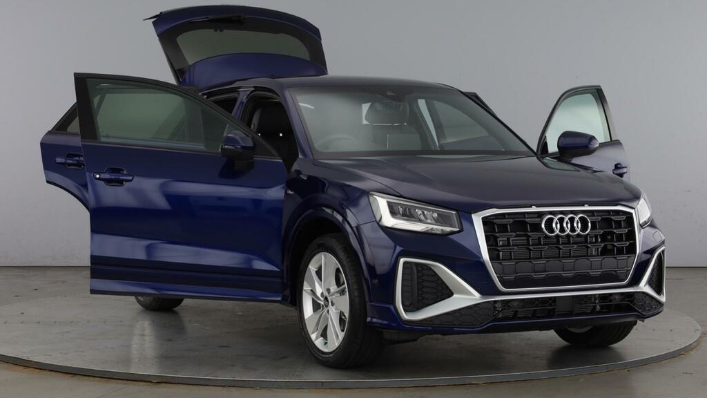 Audi Q2 S Line 35 Tfsi 150 Ps S Tronic Blue #5