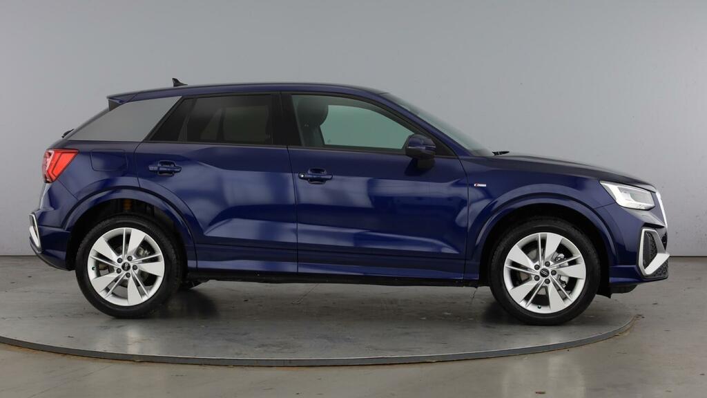 Audi Q2 S Line 35 Tfsi 150 Ps S Tronic Blue #3
