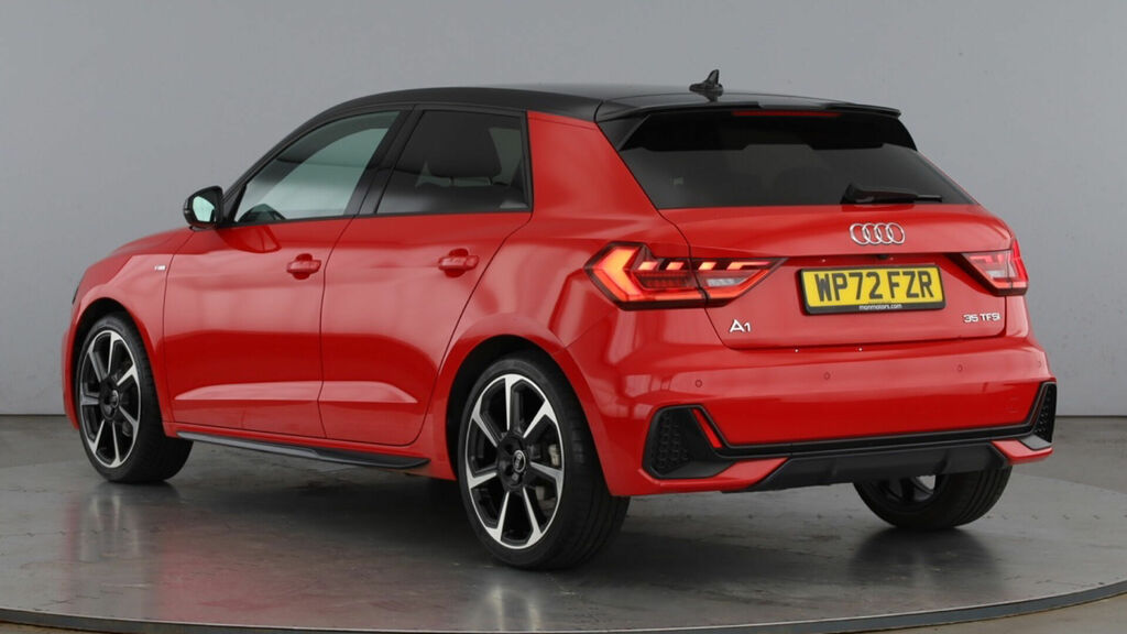 Audi A1 Tfsi 35 Black Edition Sportback S Tronic Euro 6 5- WP72FZR Red #3