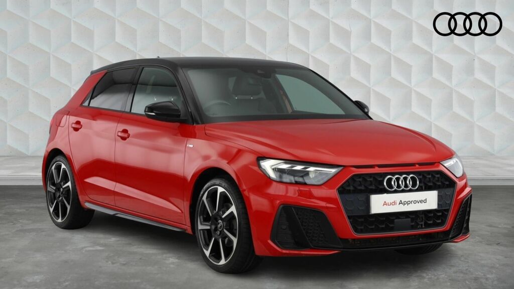 Audi A1 Tfsi 35 Black Edition Sportback S Tronic Euro 6 5- WP72FZR Red