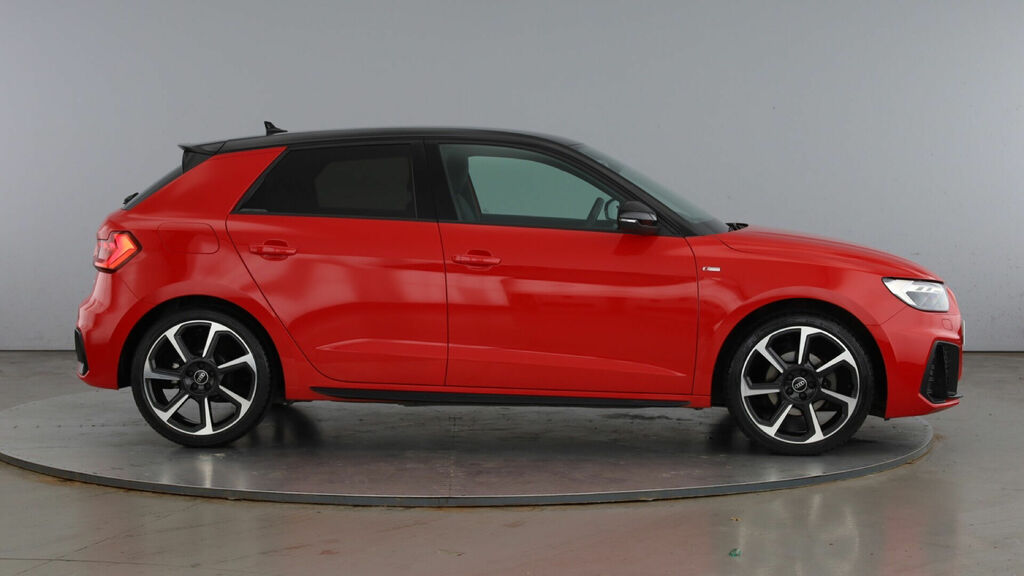 Audi A1 Tfsi 35 Black Edition Sportback S Tronic Euro 6 5- WP72FZR Red #4