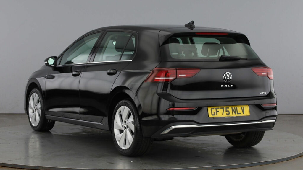 Volkswagen Golf Etsi Mhev Style Dsg Euro 6 5-Door GF75NLV Black #3