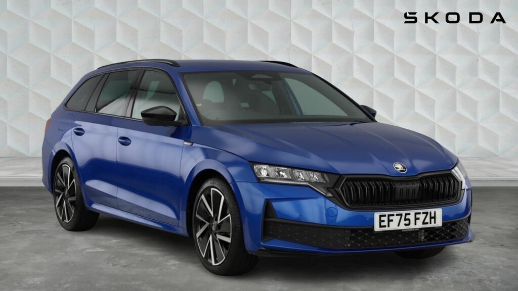 Skoda Octavia Tsi E-tec Mhev Act Sportline Dsg Euro 6 5-Door Blue