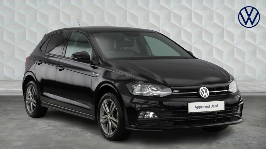 Volkswagen Polo 1.0 Tsi R-line Euro 6 5-Door Black