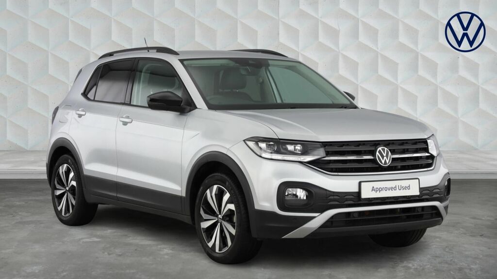Volkswagen T-Cross 1.0 Tsi Black Edition Euro 6 5-Door Silver