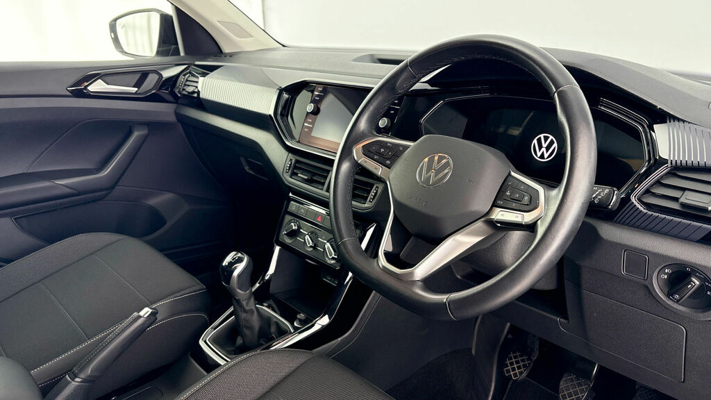 Volkswagen T-Cross 1.0 Tsi Black Edition Euro 6 5-Door Silver #6