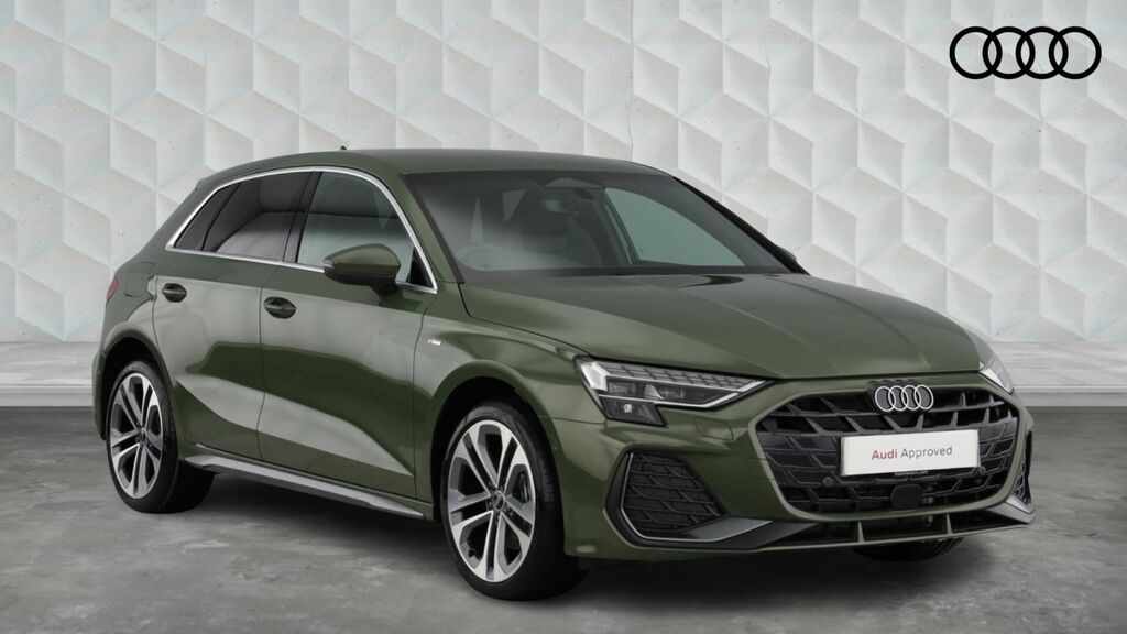 Audi A3 Tfsie S Line Sportback S Tronic Euro 6 5-Door 17.9 Green