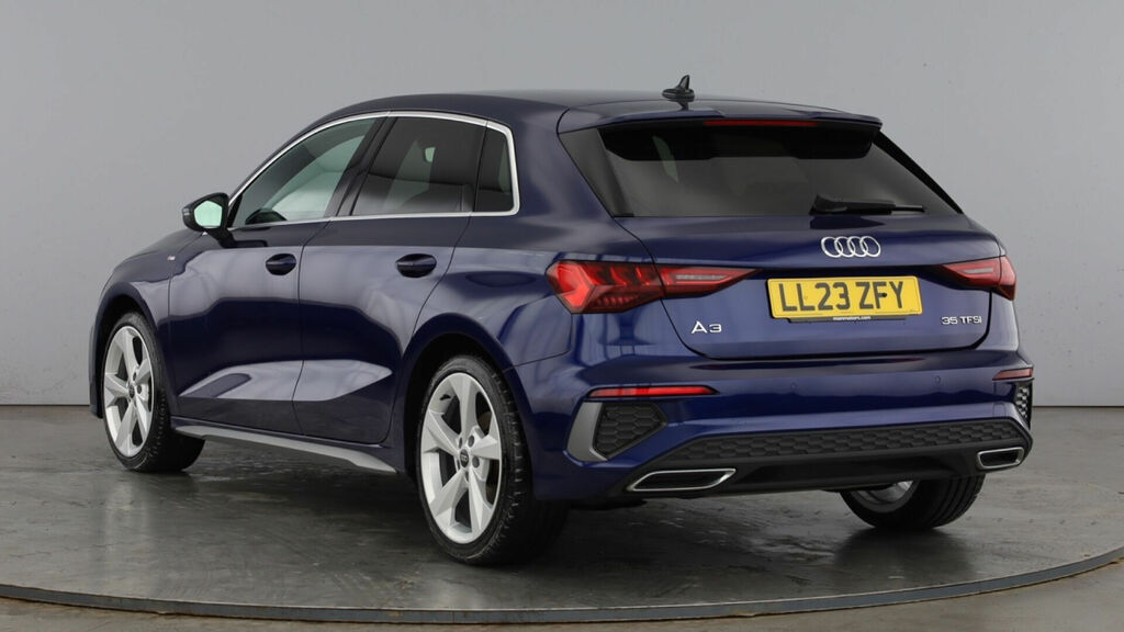 Audi A3 Tfsi 35 S Line Sportback Euro 6 5-Door Blue #3