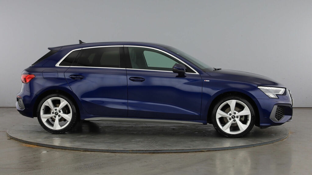 Audi A3 Tfsi 35 S Line Sportback Euro 6 5-Door Blue #4