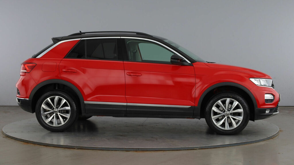 Volkswagen T-Roc Tsi Evo Design Euro 6 5-Door Red #4