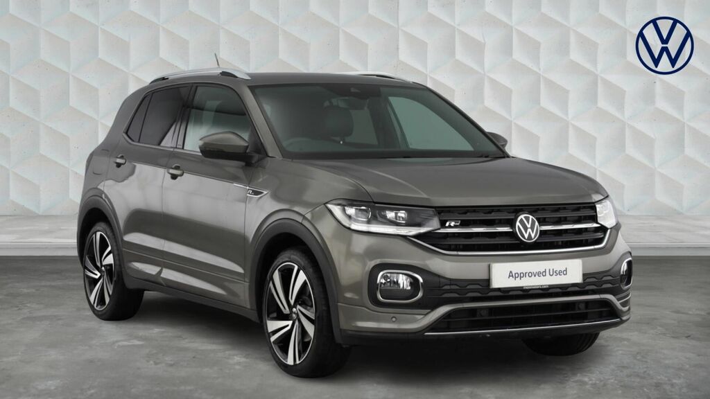 Volkswagen T-Cross 1.0 Tsi R-line Dsg Euro 6 5-Door Grey