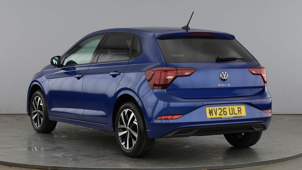 Volkswagen Polo 1.0 Tsi Match Dsg Euro 6 5-Door Blue #3