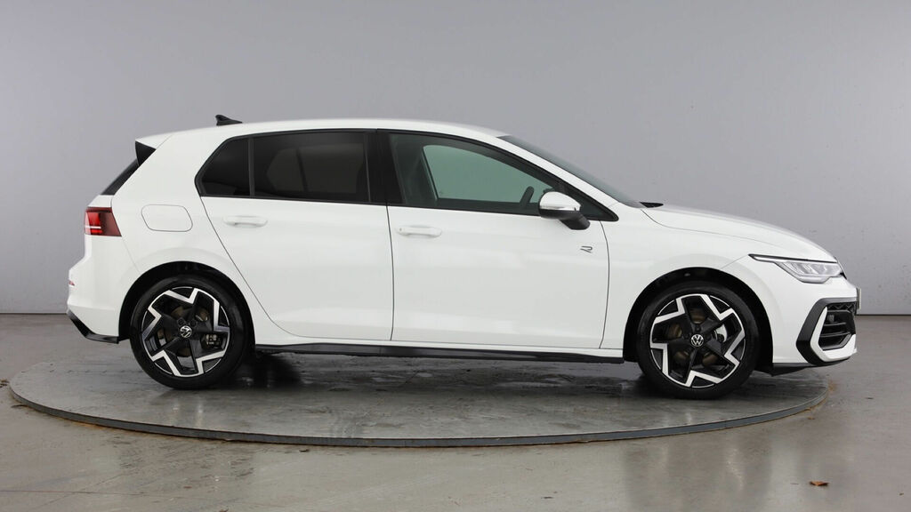 Volkswagen Golf Tsi R-line Euro 6 5-Door White #4