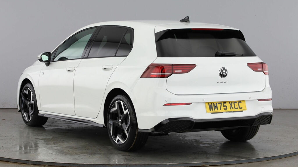 Volkswagen Golf Tsi R-line Euro 6 5-Door White #3