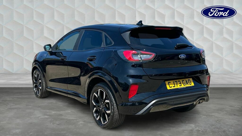 Ford Puma 1.0T Ecoboost Mhev St-line X Euro 6 5-Door Black #3
